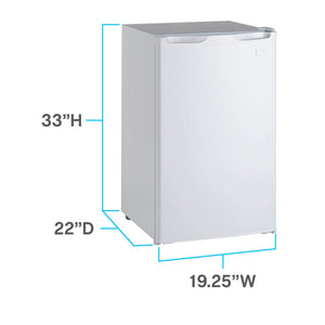 Avanti 4.4-cu ft Mini Fridge ( White ) ENERGY STAR