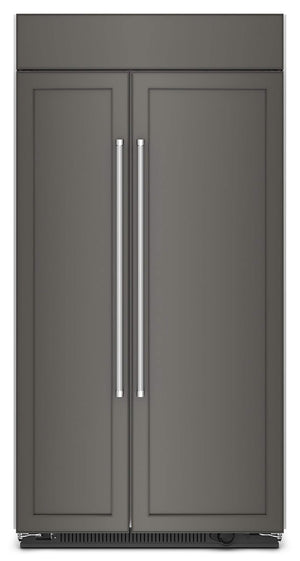 KitchenAid 25.5-cu ft Counter-Depth Side-by-Side Refrigerator Built-In ( Panel Ready )