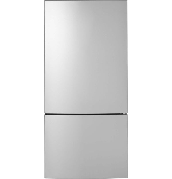 GE 17.7-cu ft Counter-Depth Bottom-Freezer Refrigerator Stainless Steel ) ENERGY STAR Certified