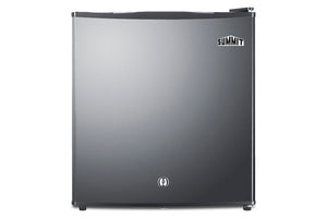 Summit Appliance 1.6-cu ft ( Stainless steel door and black cabinet )