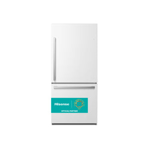 Hisense 17.2-cu ft Counter-Depth Bottom-Freezer Refrigerator White ) ENERGY STAR Certified