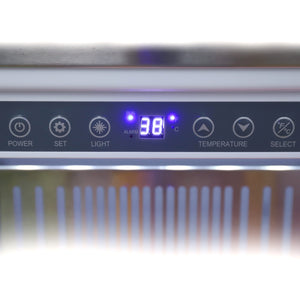 Avanti 5.2-cu ft Mini Fridge ( Stainless Steel ) Garage Ready