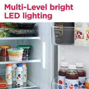 Frigidaire Gallery 25.6-cu ft Side-by-Side Refrigerator with Ice Maker ,Water and Ice Dispenser ( Fingerprint Resistant Stainless Steel ) ENERGY STAR Certified