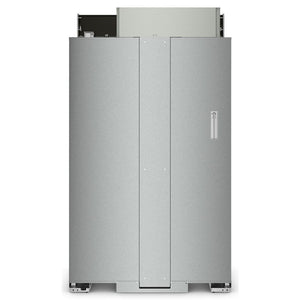 KitchenAid 30-cu ft Counter-Depth Side-by-Side Refrigerator Built-In with Ice Maker ( Stainless Steel with PrintShield Finish )