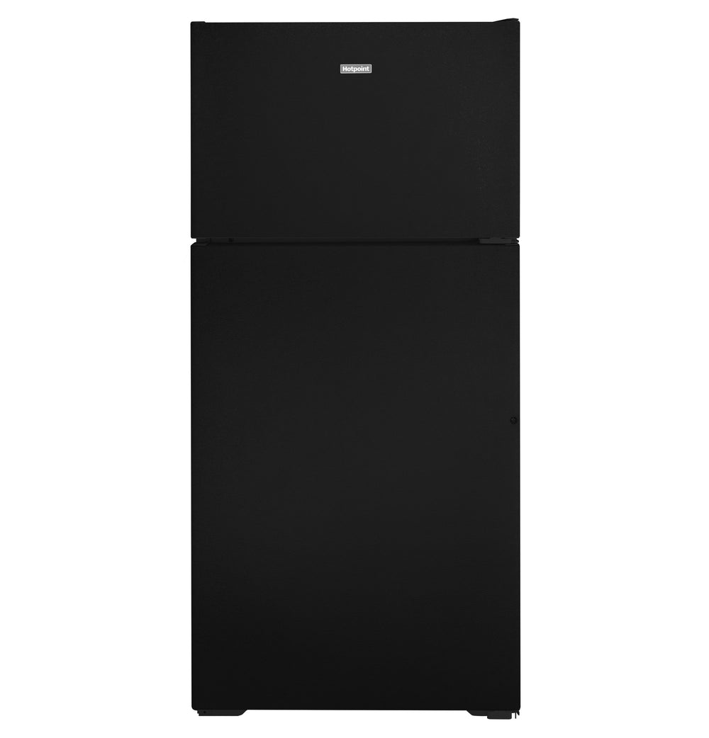 Hotpoint 15.6-cu ft Top-Freezer Refrigerator ( Black )