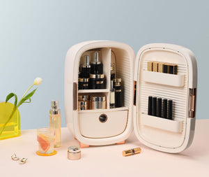 Cooluli Beauty 0.42-cu ft Mini Fridge ( White ) Garage Ready