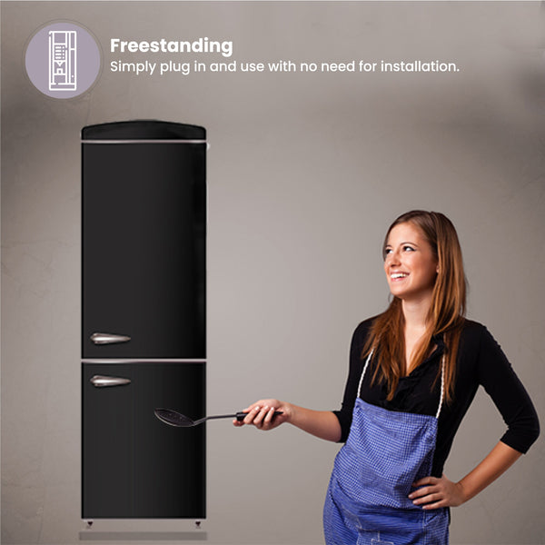 ConServ 10.7-cu ft Standard-Depth Bottom-Freezer Refrigerator Red )