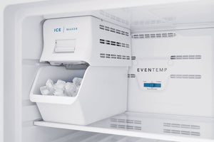 Frigidaire 13.9-cu ft Top-Freezer Refrigerator ( Brushed Steel ) ENERGY STAR Certified