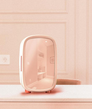 Cooluli Beauty 0.42-cu ft Mini Fridge ( White ) Garage Ready