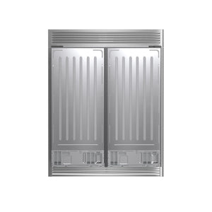 FORNO Rizzuto 27.6-cu ft Counter-Depth Side-by-Side Refrigerator ( Stainless steel ) ENERGY STAR Certified