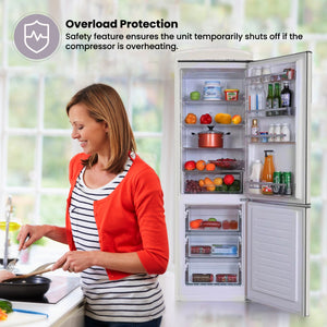 ConServ 10.7-cu ft Standard-Depth Bottom-Freezer Refrigerator Red )