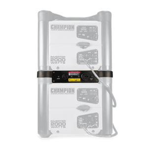 Champion Power Equipment 30-Amp RV Ready Black Parallel Kit for Linking Two Stackable 2000-Watt Inverter Generators