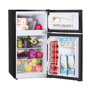 Upstreman 3.1-cu ft Mini Fridge with Freezer(Black)ENERGY STAR