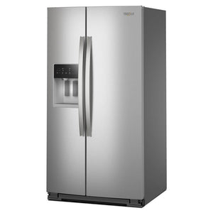 Whirlpool 28.7-cu ft Side-by-Side Refrigerator with Ice Maker ,Water and Ice Dispenser ( Fingerprint Resistant Stainless Finish )