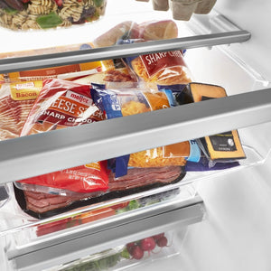 Whirlpool 24.5-cu ft Side-by-Side Refrigerator with Ice Maker ,Water and Ice Dispenser ( White )